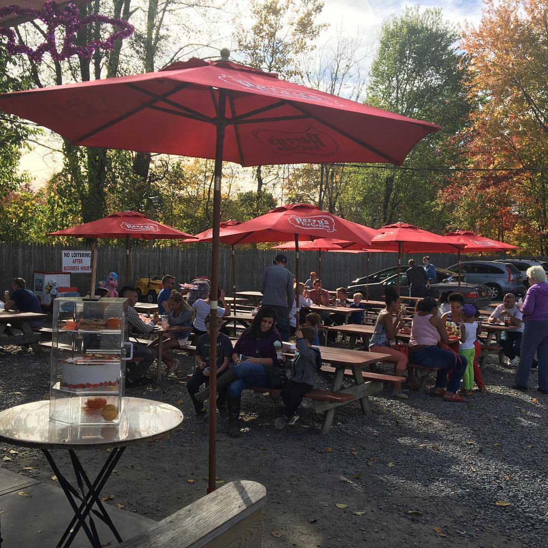 JDB Families At Picnic Tables