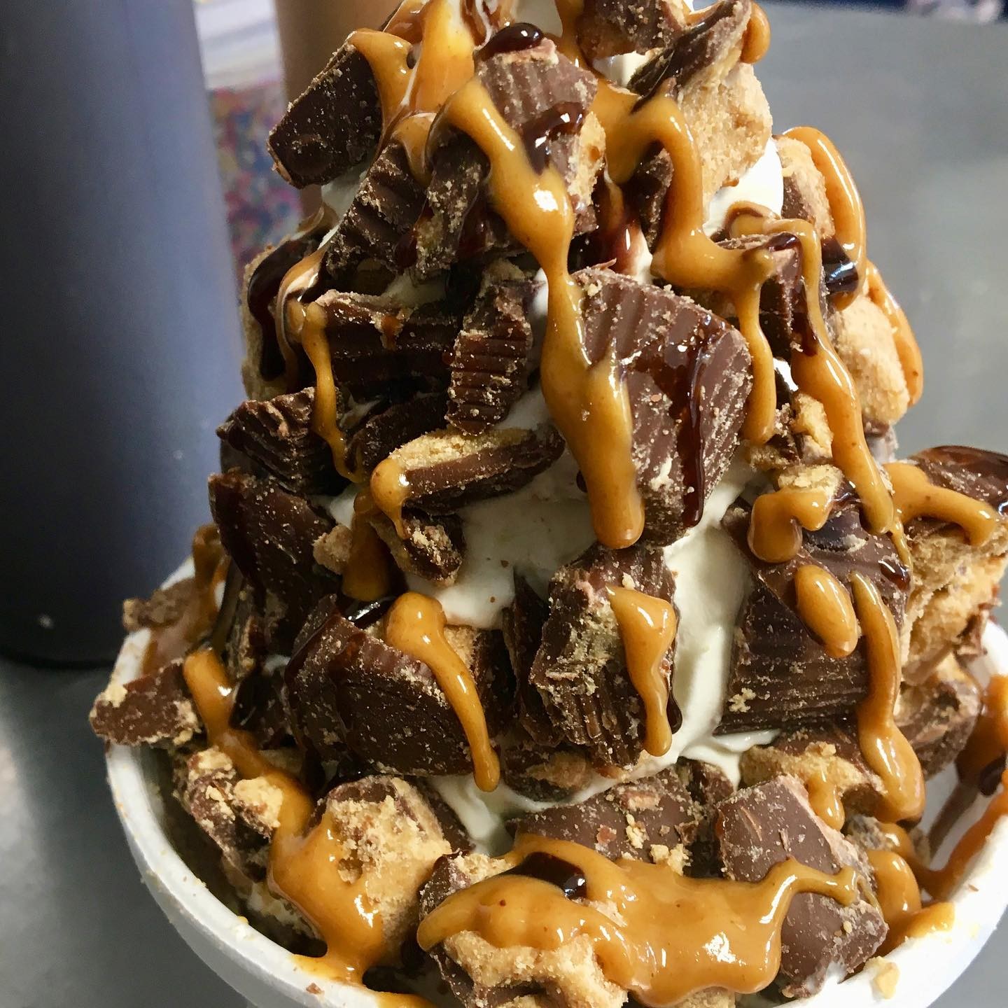 Reeses Peanut Butter Cup Sundae