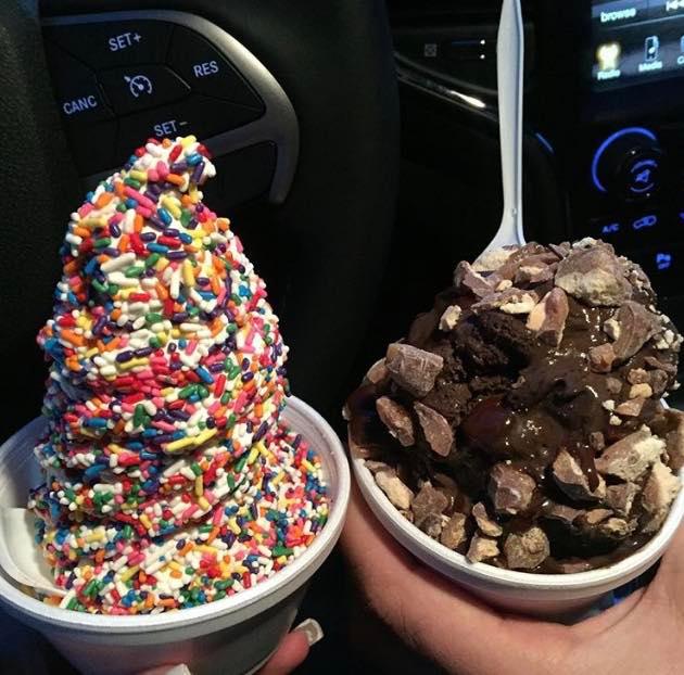 Multiple Ice Cream Toppings