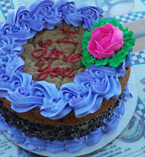 JDB Cookie Rose Cake
