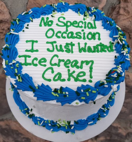 JDB No Special Occasion Wanted Cake