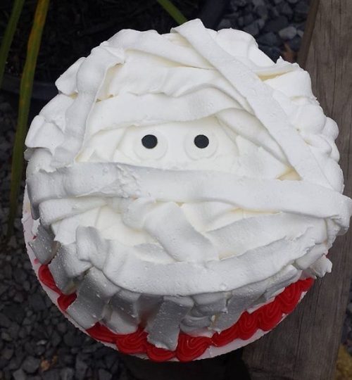 Mummy Face Cake by Joe's Dairy Bar