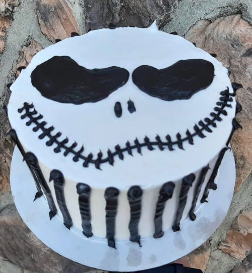 Nightmare Ghost Face Cake by Joe's Dairy Bar