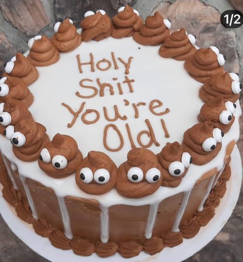 Poo Emoji Round Cake by Joe's Dairy Bar