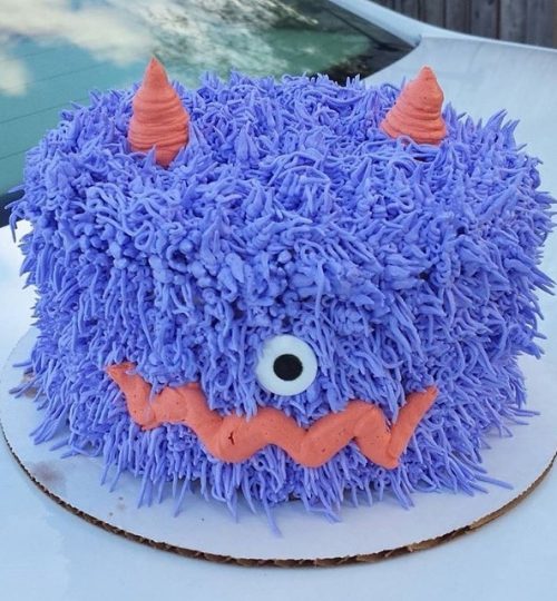 Purple Monster Cake by Joe's Dairy Bar