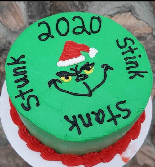 Stink Stank Stunk Grinch Cake by Joe's Dairy Bar