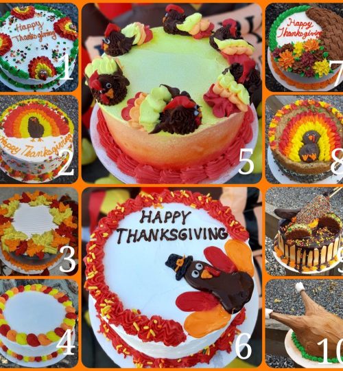 Thanksgiving Collection One Cakes by Joe's Dairy Bar