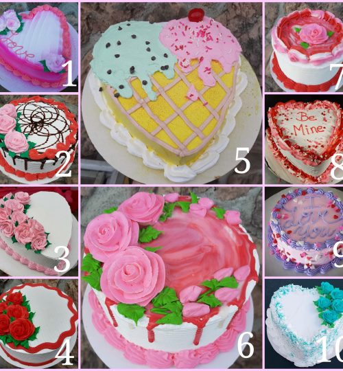 Valentine's Day Cake Collection by Joe's Dairy Bar